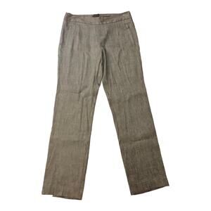 Yansi Fugel gray straight leg dress pants size 6